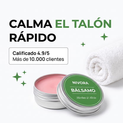 Calma el talón rápido