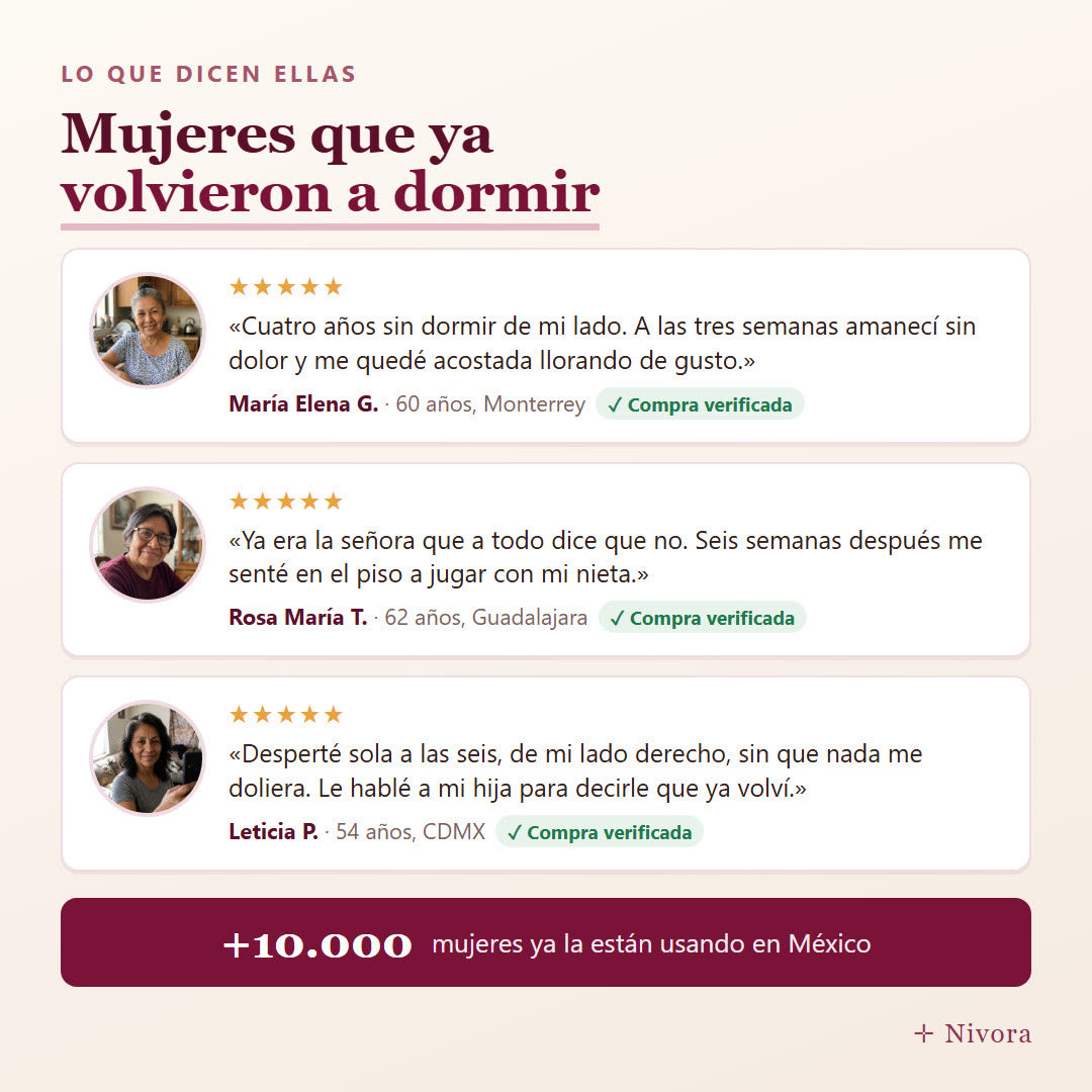 Opiniones de mujeres que usan Nivora