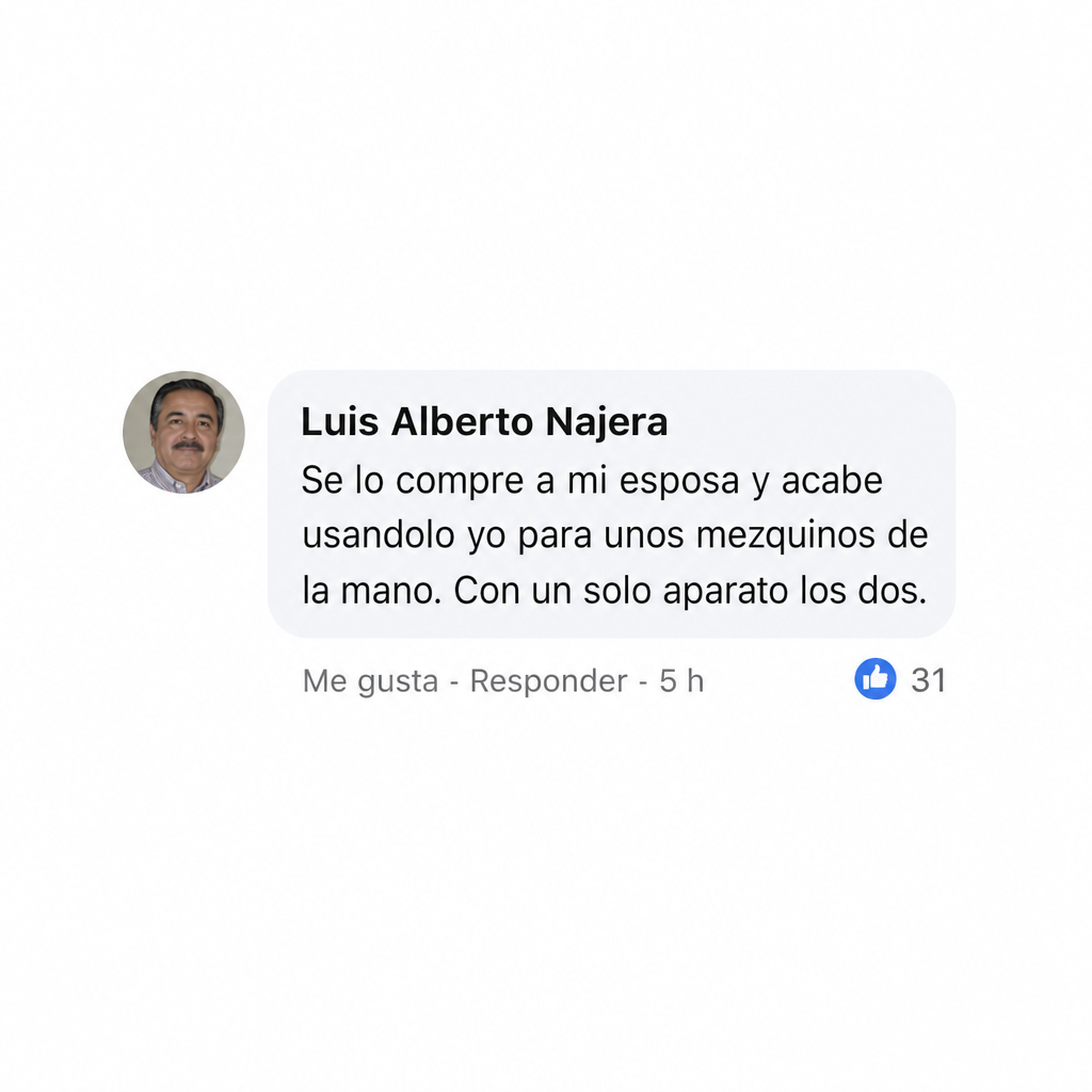 Comentario de Luis Alberto sobre la pluma de plasma Nivora